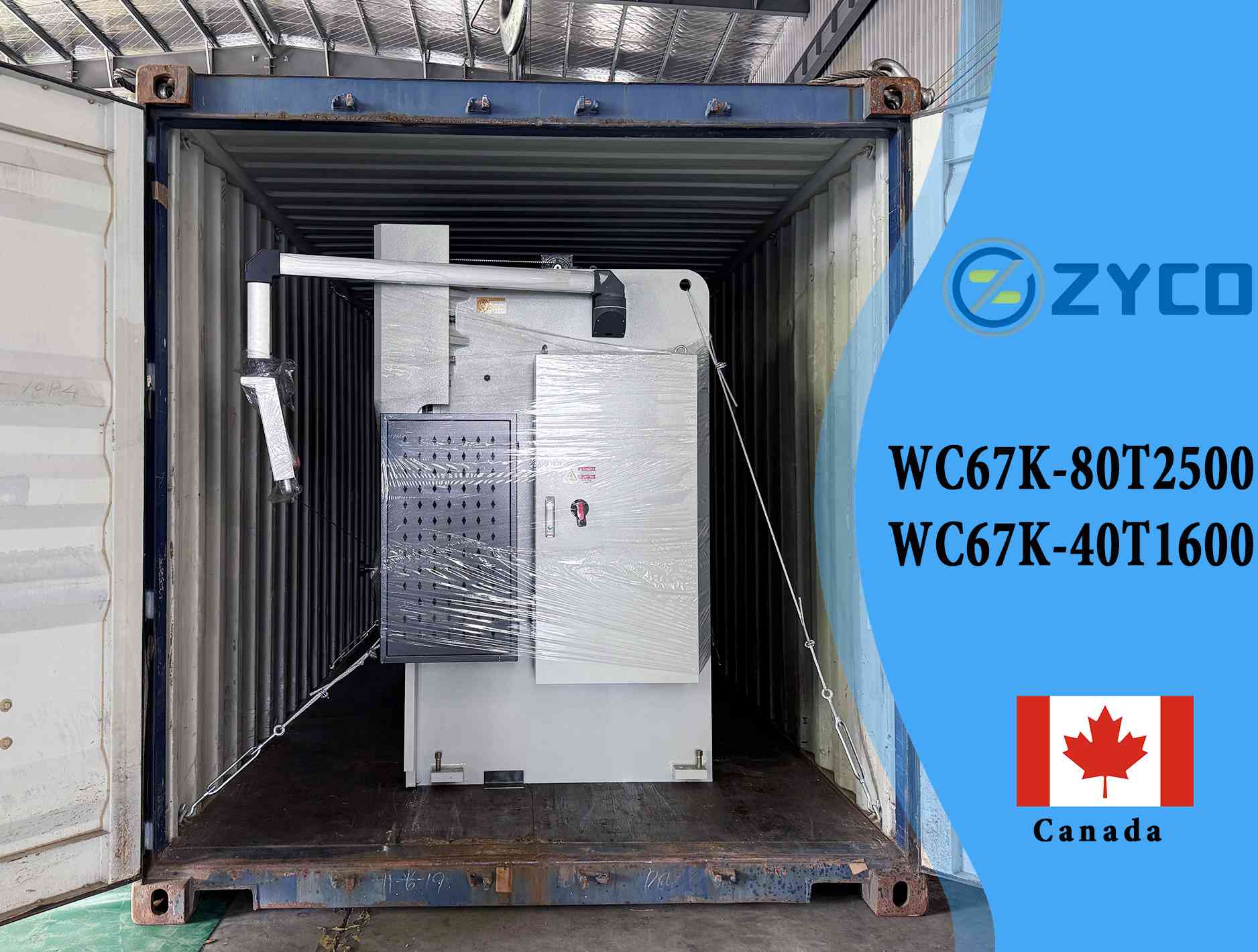 Canada-WC67K 80T2500＆WC67K 40T1600