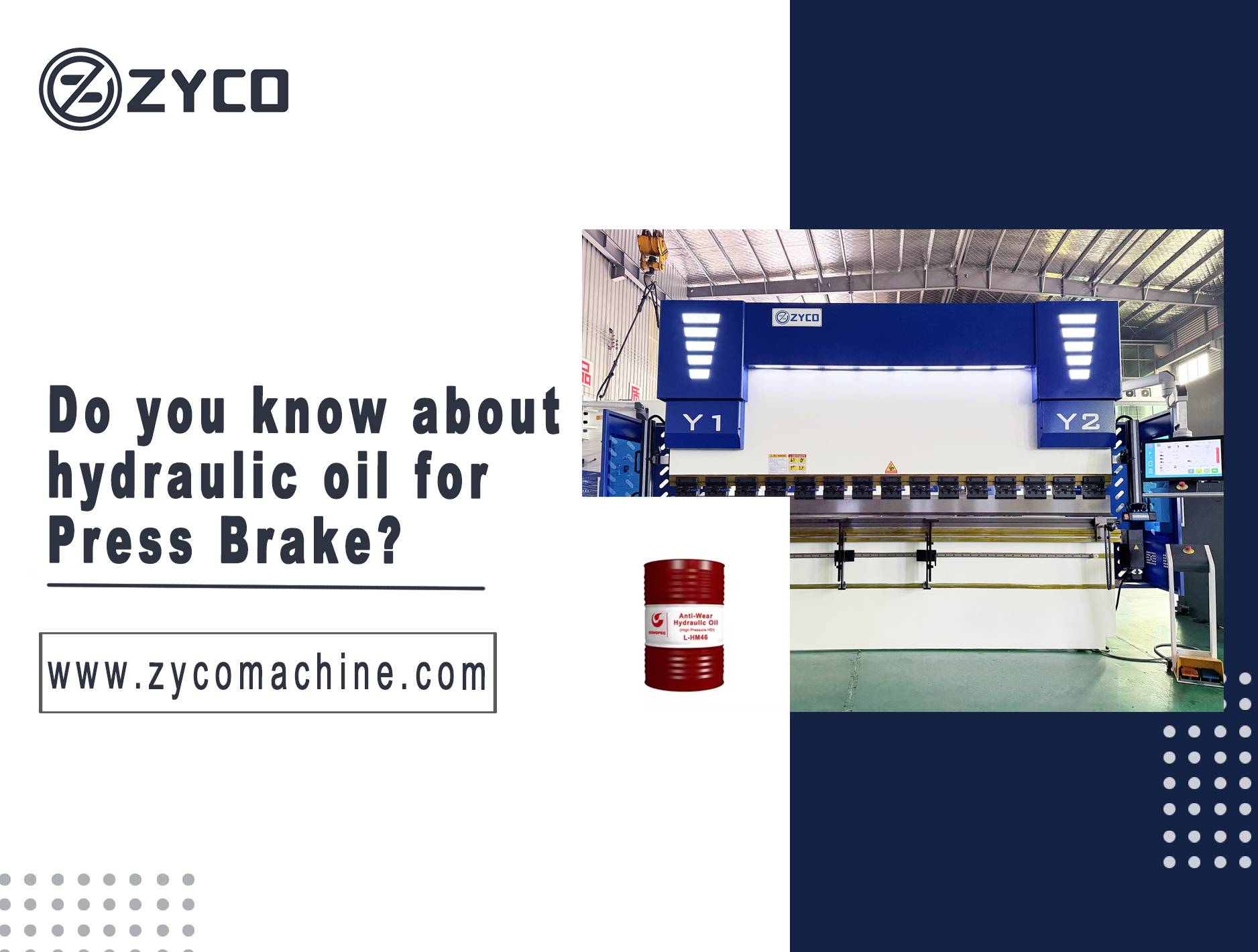 Do you know about hydraulic oil for Press Brake?