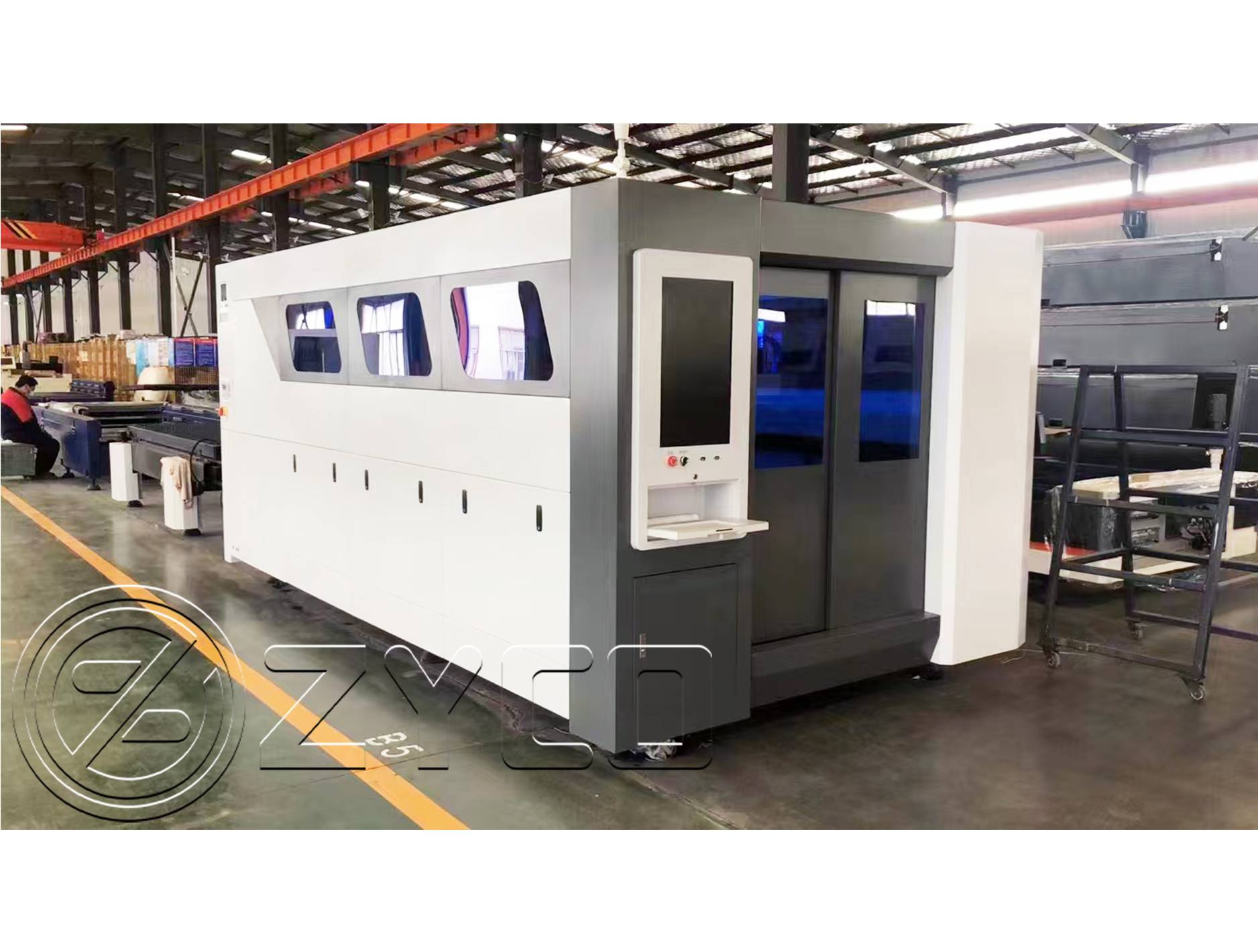 Carbon steel plate laser cutting machine