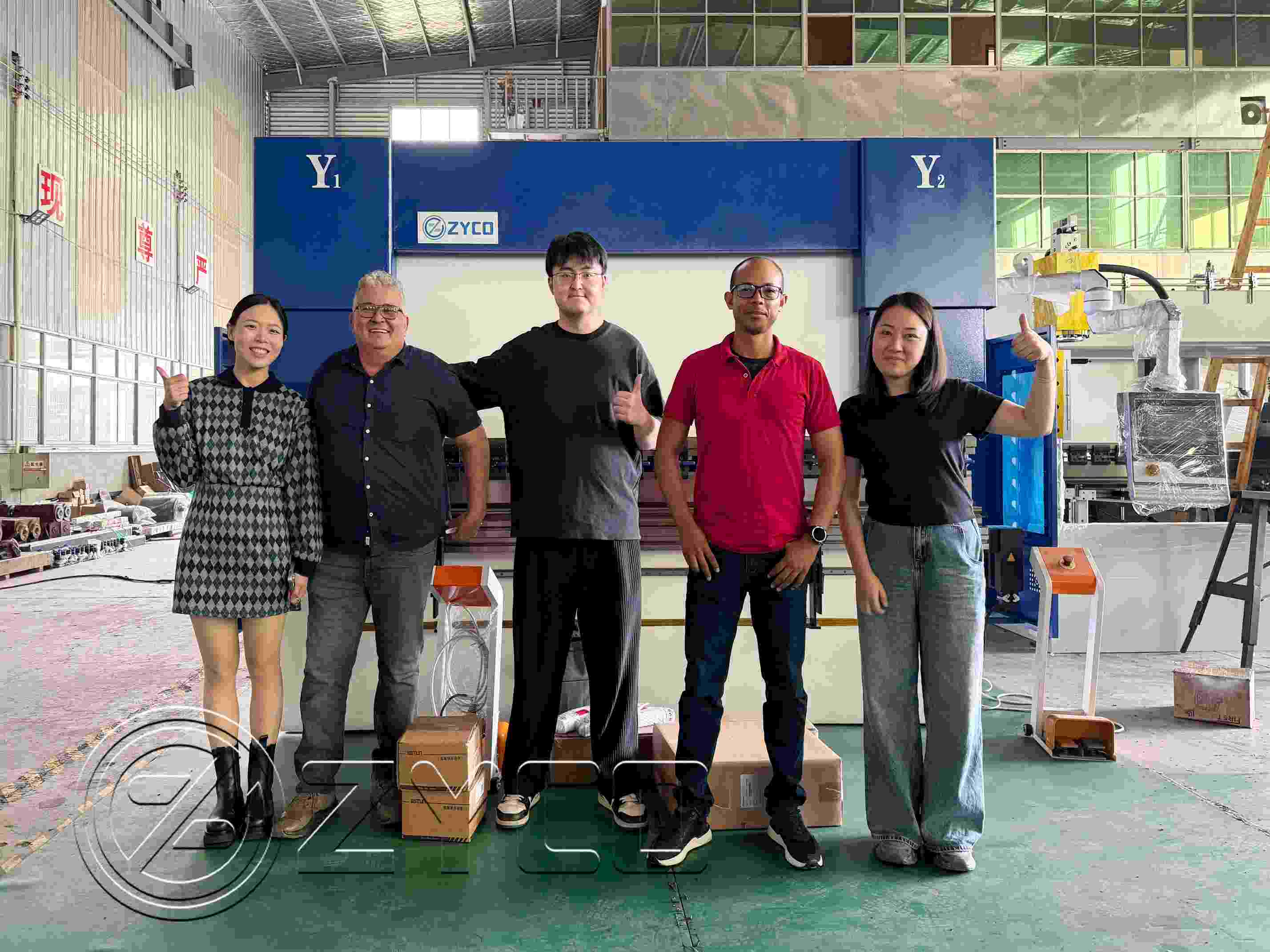 Welcome Brazilian Customers To Visit Our Factory