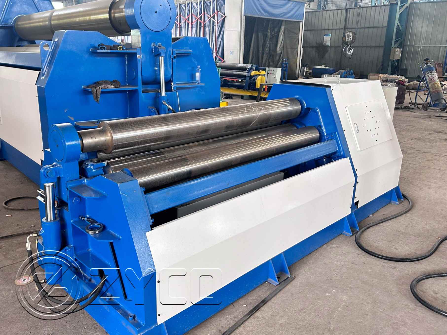 ZYCO four-roll plate rolling machine, creating excellence with ingenuity!