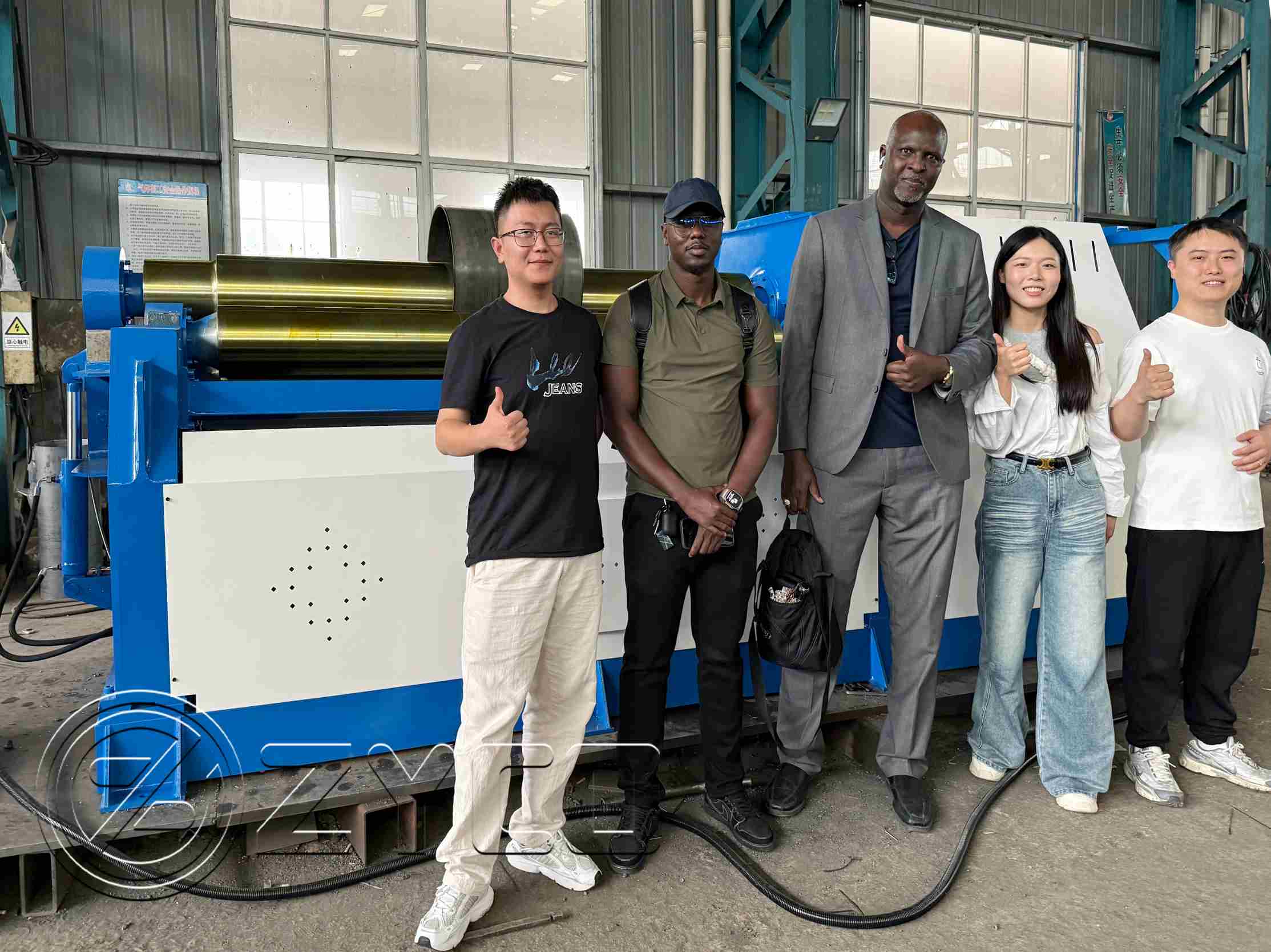 Libyan customers visited ZYCO factory for inspection