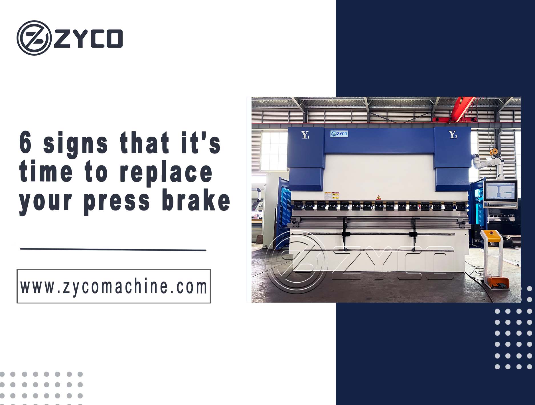 6 signs that it's time to replace your press brake