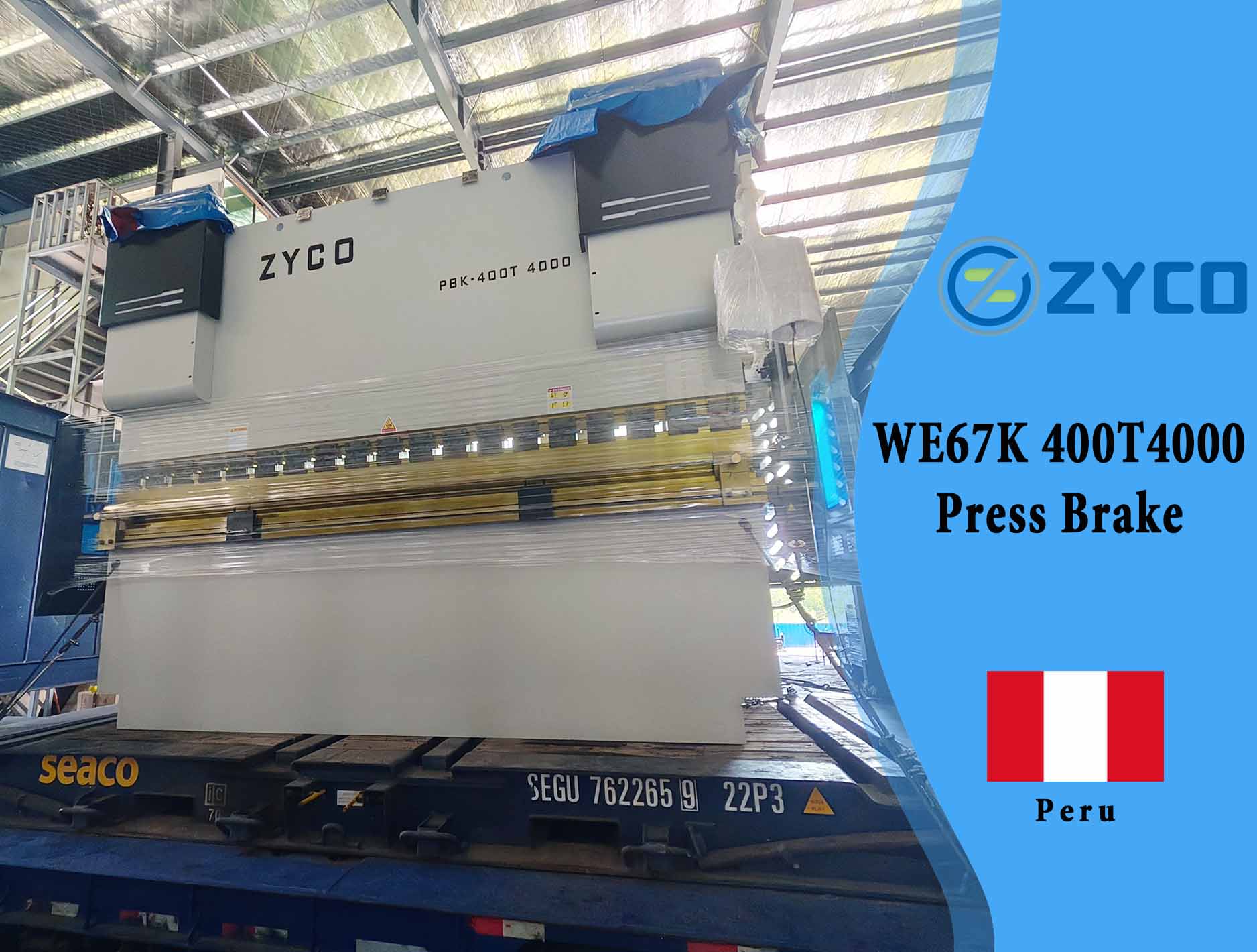 Peru-WE67K 400T 4000 Efficient and fast Press Brake