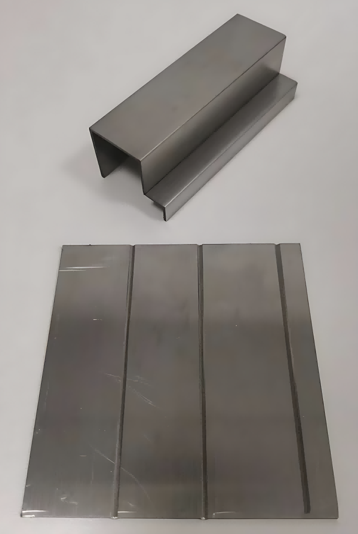 vertical orichalcum plate grooving machine