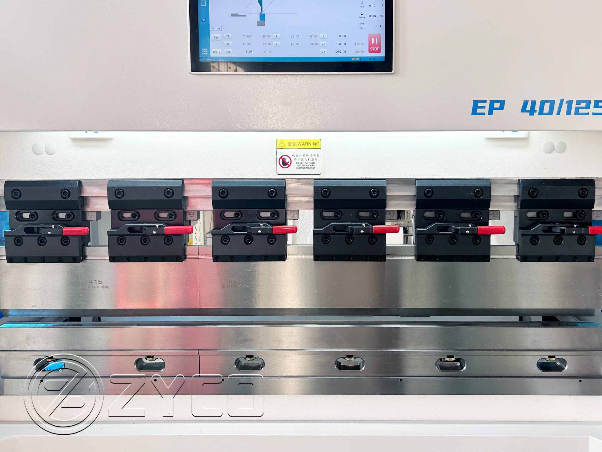 Press Brake for steel plates