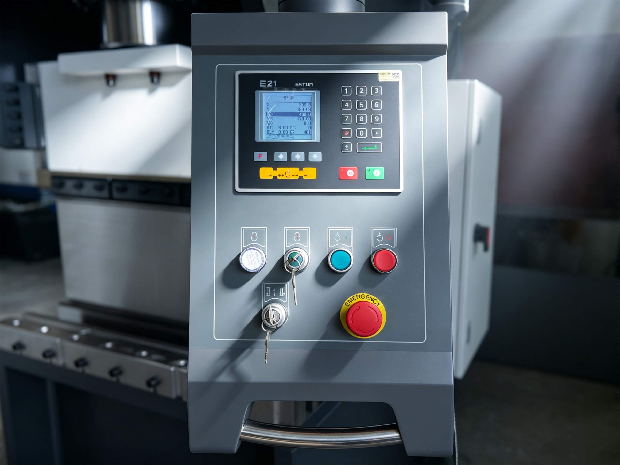 Ordinary hydraulic plate bending machine