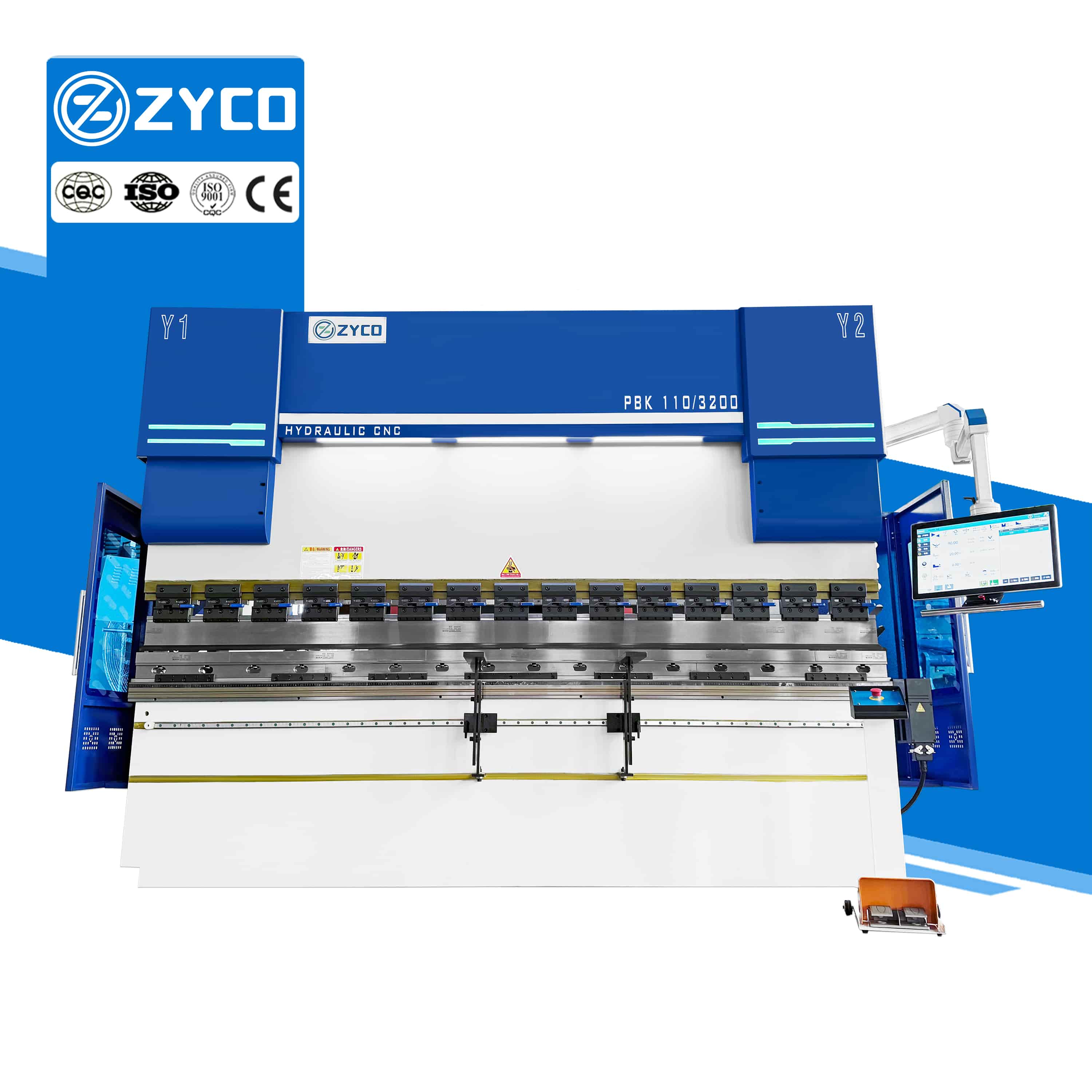 Factory Direct Sale Cnc Press Brake Metal Processing Hydraulic Press Brake Machine with ET18 System