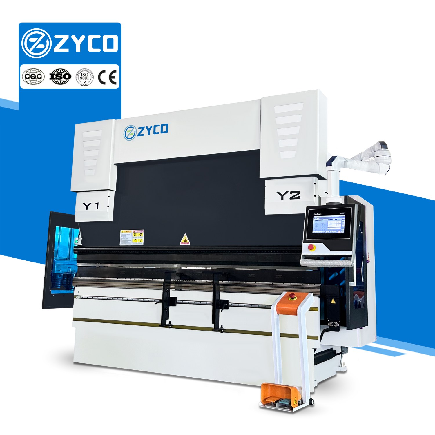 DA53T CNC Press Brake with WILA Clamping System for Precision Bending