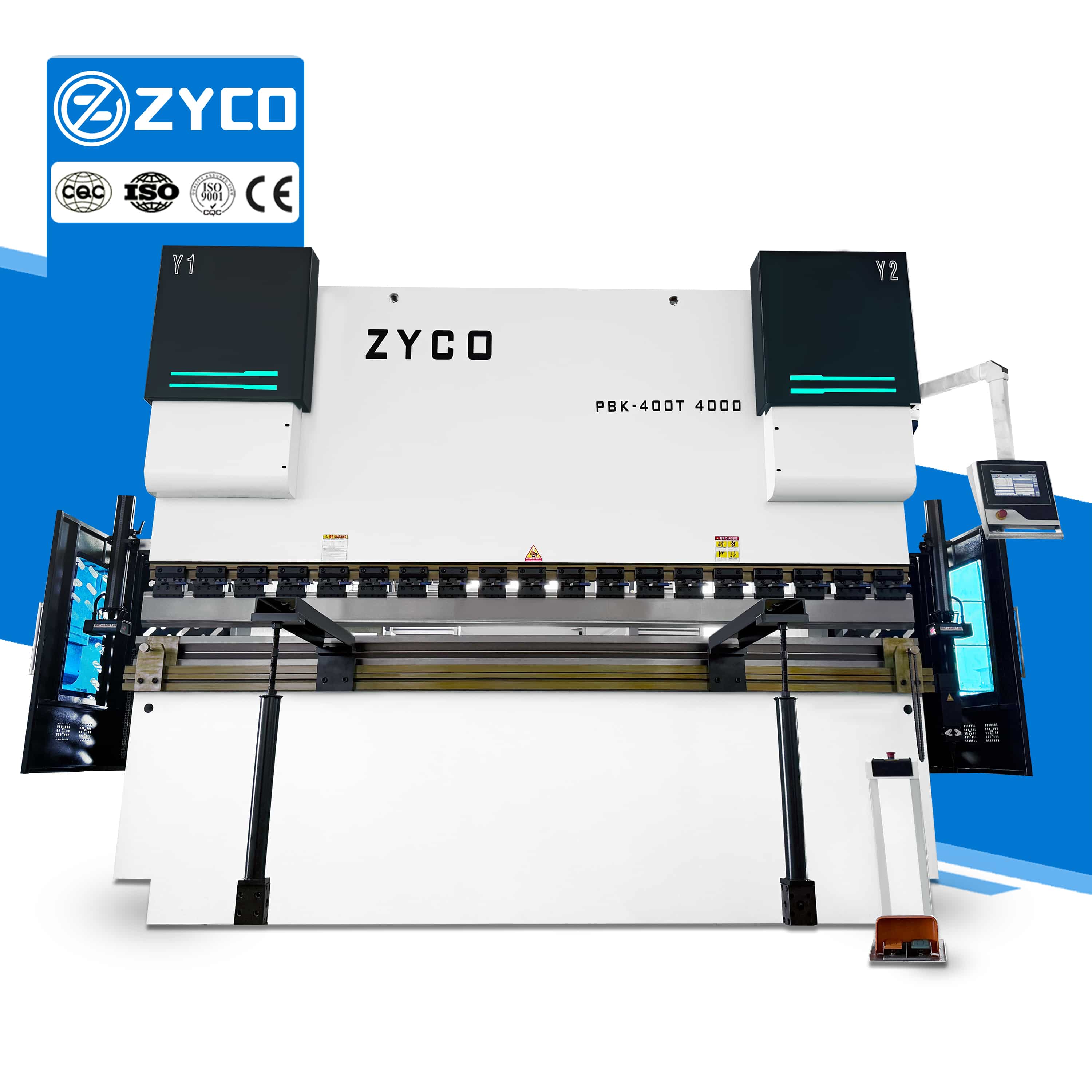400T 4000mm DA53T CNC Press Brake for Heavy Sheet Metal Bending